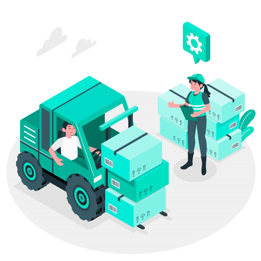 Why Businesses Employ Online Inventory Systems Man and Woman Doing Inventory Management